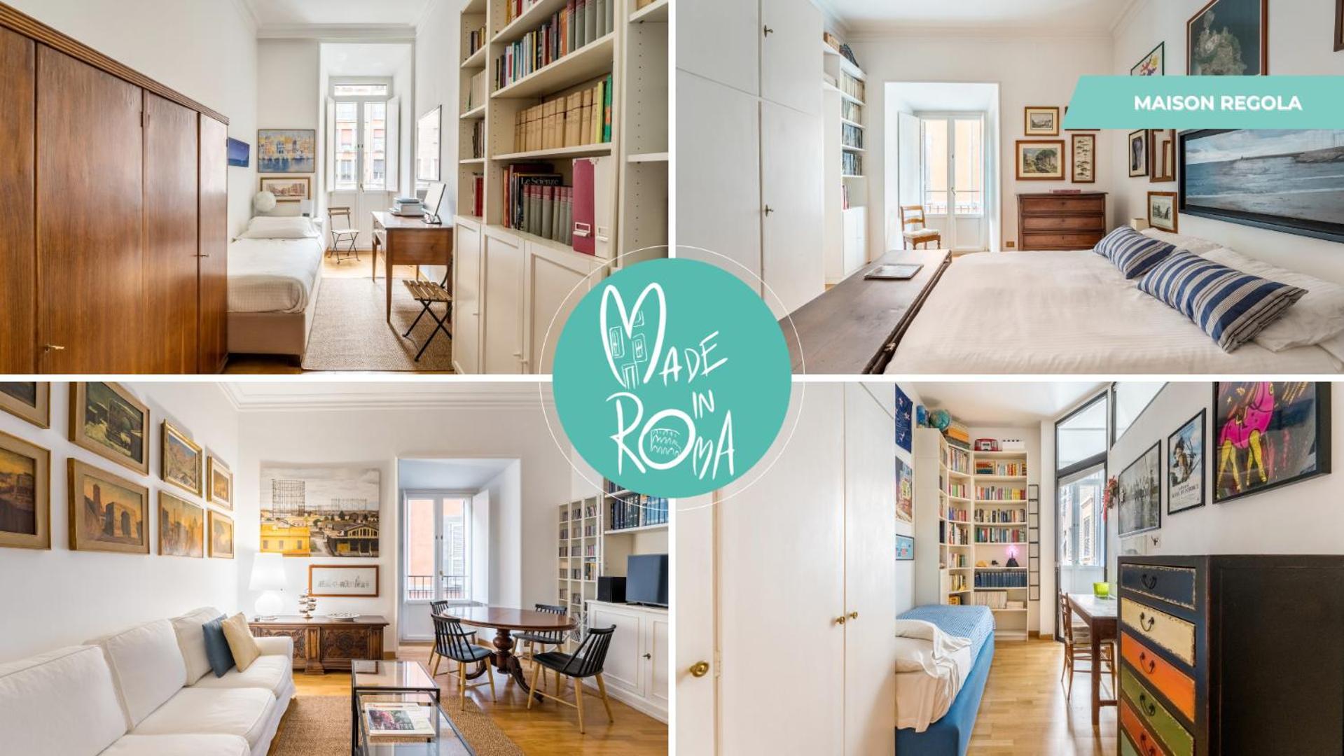 Maison Regola, Styilish Apt In Campo De Fiori Roma Ngoại thất bức ảnh